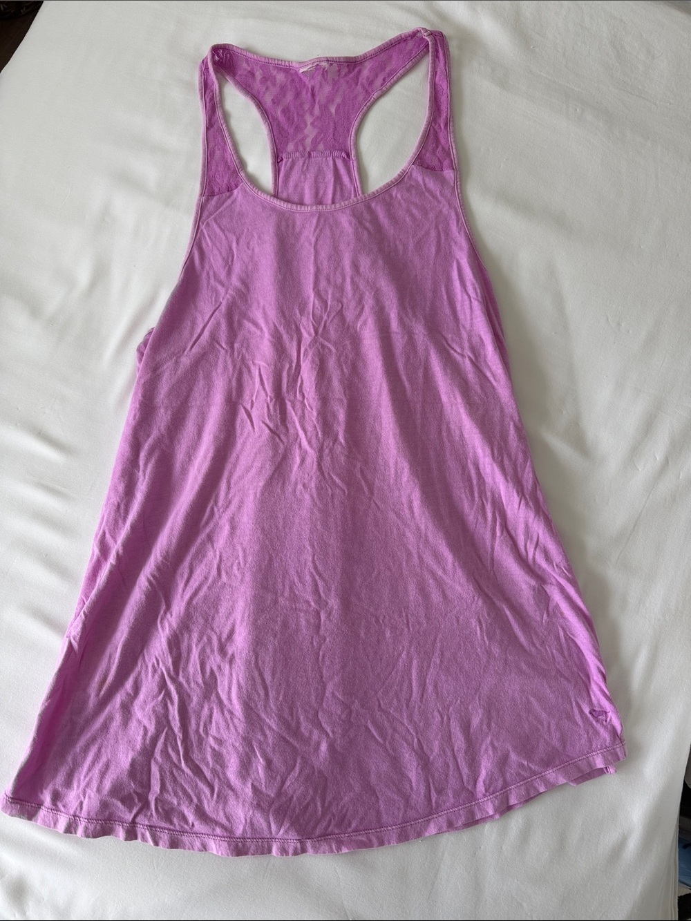 PINK Victoria's Secret Lavender Racerback Beach cover beach dress L